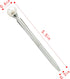 6 Pieces False Pearl Decoration Twist Metal Ballpoint Pen Ball Pen 1.0 MM Black Ink...