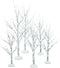 Department 56 Village Winter Birch Wrapped Wire (Set of 6)...