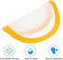 YARNOW Non Stick Baking Mat, Round Silicone Baking Mat, Reusable Silicone Mat for Pie Bread Macaron Pastry Tortilla (12 Inch, Random Color)...