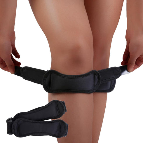 Inspack Knee Brace Patella Tendon Knee Strap-2Pk Knee Compression Sleeve for Women Knee Pain, Weightlifting Men, Knee Braces Support for Arthritis...