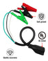 HVAC Adaptor Cord Compatible with Yellow Jacket 69522 RT310 69411 RT250 ET300 ET310 Digital Circuit Breaker Finder, AC Tools for HVAC Clearance an...