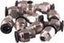 1/4 PT Male Thread 8mm Push in Joint Pneumatic Connector Quick Fittings 12 Pcs Ted Lele (8mm 1/4)...
