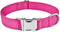 Reflective Dog Collar with Metal Buckle, Adjustable Safety Nylon Dog Collars with Heavy Duty Quick Release Buckle for Small Medium Large Dogs, Pet...