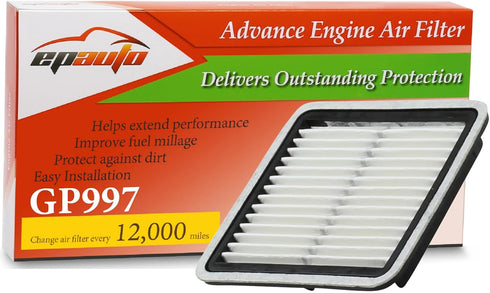 EPAuto GP997 (CA9997) Panel Engine Air Filter, Compatible with Subaru Impreza (2008-2016), Legacy (2005-2019), Outback (2005-2019), WRX (2015-2018...