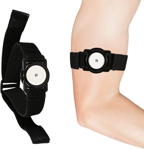 Armband for Freestyle Libre 1 & 2 14 Day, Insulin Pod Monitoring System Protection Sensor Cover Diabetes CGM Holder, 4" to 16" Adjustable Active A...