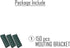 XKMT- Green Mouting Bracket For Chain Link Fence View Blocking Privacy Tape Weave...