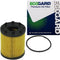 ECOGARD X6162 Premium Cartridge Engine Oil Filter for Conventional Oil Fits Fiat 500 1.4L 2012-2019, 500L 1.4L 2014-2020, 124 Spider 1.4L 2017-202...