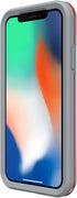 Lifeproof SLAM Series Case for iPhone X (ONLY) - Retail Packaging - Lava Chaser (Clear/Cherry Tomato/Sleet)...