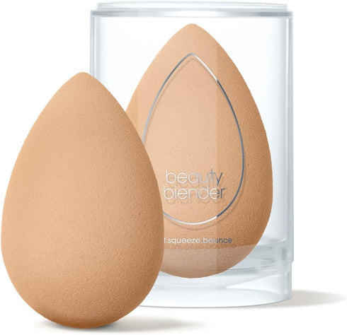 Beautyblender® | Nude Beige Beauty Blender Makeup Sponge, Super-Soft Foam Easily Blends Foundations, Powders & Creams, Made in USA, Reusable, Wash...