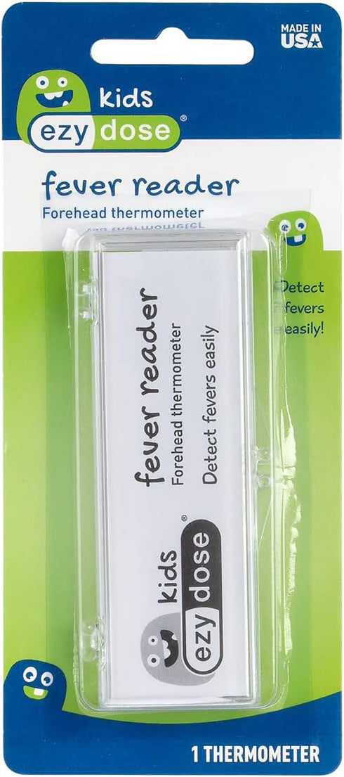 EZY DOSE Kids Thermometer for Fever for Baby and Toddler, Celsius & Fahrenheit, Reusable, Home & Travel, 10 ml...