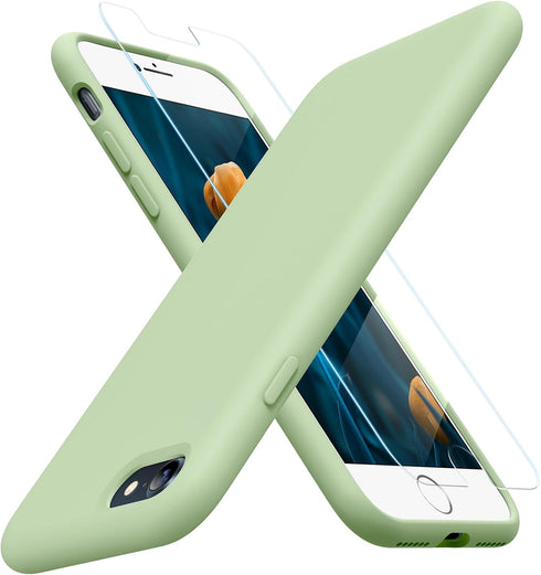 Miracase Ultra Slim Designed for iPhone SE Case 2022(3rd Gen)/iPhone SE 2020 Case(2nd Gen)/iPhone 7 Case/iPhone 8 Case with Screen Protector, Mult...