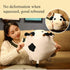WUYU Cow Plush Pillow, Adorable Stuffed Animal Plush Toy, Soft Cow Hugging Pillow for Kids Boys Girls (Squinting,13.7in)...
