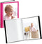 CRANBURY Small Photo Album 4x6 (Pink), 2-Pack 4 x 6 Photo Book, 24 Pockets Shows 48 Pictures, Mini Plastic Picture Album Binder with Customizable ...