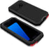 seacosmo Case for Samsung Galaxy S7, Shockproof Dustproof Rainproof Military Grade Full Body Protective Case with Tempered Glass Screen Protector ...
