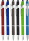 2-in-1 Stylus Ballpoint Pen for Touch Screens - Compatible with Ipad, iPhone, Android - Universal Pens for Tablet - Multi-Use Ballpoint Tip Pens, ...