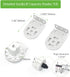 Rollerhouses Roller Shade Brackets with Mechanism Roller Shade Clutch+Skyline Mounting Brackets + End Plug for 1 1/4" Tube, White...