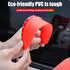 2PCS Car Rear View Mirror Rain Visor, Carbon Fiber Sun Visor Automotive Side Mirror Rain Eyebrow Snow Ice Cover Sticker Decal, Vehicle Exterior Ac...