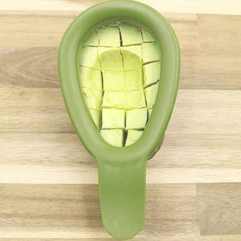 Fdit Stainless Steel Avocado Cuber and Dicer Tool Avocado Chunks Slicer for Avocados One Size Dicing Fruit Salad Kitchen Gadget Tool...