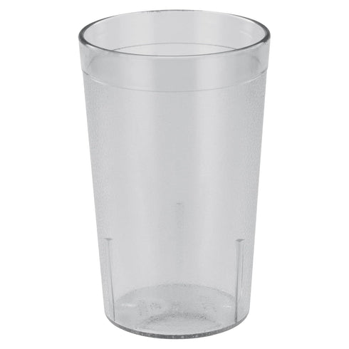 Winco Pebbled Tumblers, 8-Ounce, Clear, 12 Count (Pack of 1)...