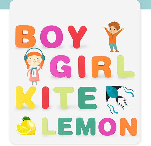 Wooden Puzzles for Toddlers, 2pack Alphabet Shape Puzzles for Kids Wooden Montessori Toddler Puzzles Wooden Alphabet Number Shape Puzzles for Kids...