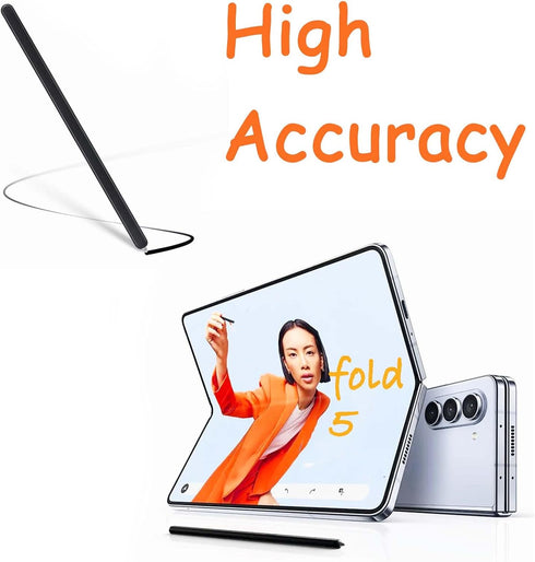 Galaxy Z Fold 5/6 S Pen Fold Edition for Samsung Galaxy Z Fold 5/6 5G S Pen Galaxy Slim S Pen 5/6 Fold Edition Stylus EJ-PF946BBEGWW with Adaptors...