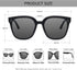 Dollger Retro Oversized Square Sunglasses for Women Trendy Classic Style Sun Glasses UV400 Protection...