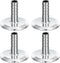 4 Pcs 1.5" Tri Clamp to 0.5" Hose Barbed Adapter 304 Stainless Steel Sanitary Hose Barb Pipe Fitting 50.5 mm Barbed Hose Fittings Sanitary Fitting...