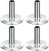 4 Pcs 1.5" Tri Clamp to 0.5" Hose Barbed Adapter 304 Stainless Steel Sanitary Hose Barb Pipe Fitting 50.5 mm Barbed Hose Fittings Sanitary Fitting...