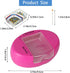 Hilltian Magnetic Pin Holder with 100 PCS Plastic Head Pins, Magnetic Pincushion with Drawer for Sewing Quilting (Pink)...