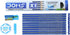 Doms X1 X-Tra Super Dark Pencils 1 Pack - 10 Pencils - 1 Eraser + 1 Sharpner + 1 Protection Cap Free...