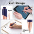 12 PCS 2 in 1 Stylus Ballpoint Pens Pen with Stylus Tips, 1.0 mm Black Ink Metal Pen Stylus Pens for Touch Screens,12 Pens and 12 Refills(Rose gol...