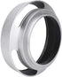 Camera Lens Hood, 2Pcs Aluminium Alloy Hollow Out 39 mm Lens Hood for Leica Camera, Silver...