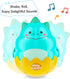 iPlay, iLearn Baby Dinosaur Wobble Toys, Infant Dino Roly-Poly 3-6-12 Month, Babies Tummy Fun Time Sensory Development, Newborn Gift First Birthda...