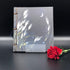 Clear Acrylic Book Stand with Ledge, Transparent Book Holder Display Stand for Displaying Pictures, Books, Cookbooks, Menus, Music Sheets, CDs, No...