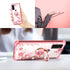 nancheng for Cricket Dream 5G Phone Case, Case Cute Soft Silicone Pink Girls Women Cover with Holder Protection Case for Cricket Innovate 5G/AT&T ...