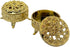 2.5 Inch Plastic Trinket Box Wedding Favor Table Decorations-Gold (12 Sets)...