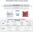 MoonRest® Synthetic Down Alternative 14x14 Square Pillow Insert Form, for Decorative Throw Pillow, Sofa, Cushions, Body and Bed - Pack of 2- Size ...