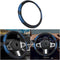 AUCELI Car Steering Wheel Cover, Leather Vehicle Steering Wheel Protector for Men Women, Anti-Slip Comfortable Grip, Breathable Automotive Accesso...