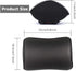 Memory Foam Car Neck Pillow Soft Leather Headrest for Driving Home Office Black (1PC)...
