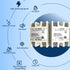 Solid State Relay 60DD Input 3-32V DC Single Phase Solid State Relay to Output 12-220V DC 60A...