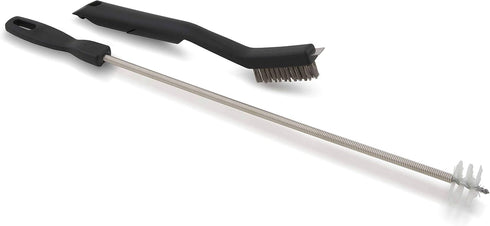 GrillPro 77311 Set Grill Maintenance Kit, Black, Silver...
