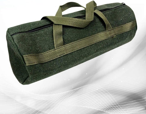 Garneck Basics Heavy Duty Tool Bag - 13.8X5.11 Inch Wide Mouth Tool Tote Bag without Inside Pockets - Tool Storage Bag Organizer for Auto Repair P...