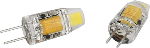 No Flicker LED G4 Bulb 2PCS AC/DC 12V 1.2W 2700K G4 Warm White Bi-Pin Base Dustproof Capsule Light Bulbs Replace 12V 10W Halogen Bulb...