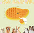 Pet Brush Steamer Comb for Cats and Dogs Multifunctional 3 in 1 USB Rechargeable Massage Hair Cleaning Grooming Steam Brush, yellow...