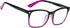 BLUELESS Reading Glasses Women - Fashion Ladies Readers(Black/Purple, 0.00)...