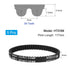 uxcell 5pcs HTD-3M Rubber Timing Belt 59 Teeth, 177mm Pitch Length x 6mm Width x 2.4mm Height, Closed Loop Pulley Timing Belt...