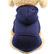Idepet Pet Dog Hoodies Dog Clothes for Small Dogs Vest Chihuahua Clothes Warm Coat Jacket Autumn Puppy Outfits Cats Dogs Clothing(XS, NavyBlue)...