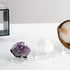 Clear Acrylic Rocks Display Stand, 3.3Inch Three-Peg Round Acrylic Display Easels Holders for Gemstone Agate Slices Crystals Painted Rocks Mineral...