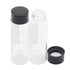 15ml Clear Glass Bottle Small Liquid Sampling Sample Glass Bottles Vials with Write-on Spot and Graduations, Pack of 8...