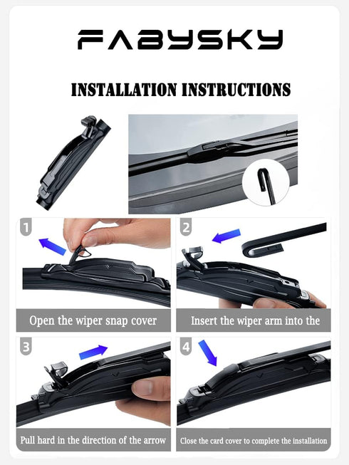 3 wipers Replacement for Jeep Wrangler 2007-2017,Jeep Wrangler JK 2018 Windshield Wiper Blades Original Equipment Replacement - 15"/15"/12" (Set o...